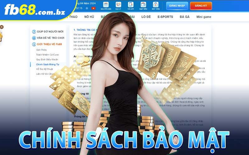 Chính Sách Bảo Mật Tại Nhà Cái FB68