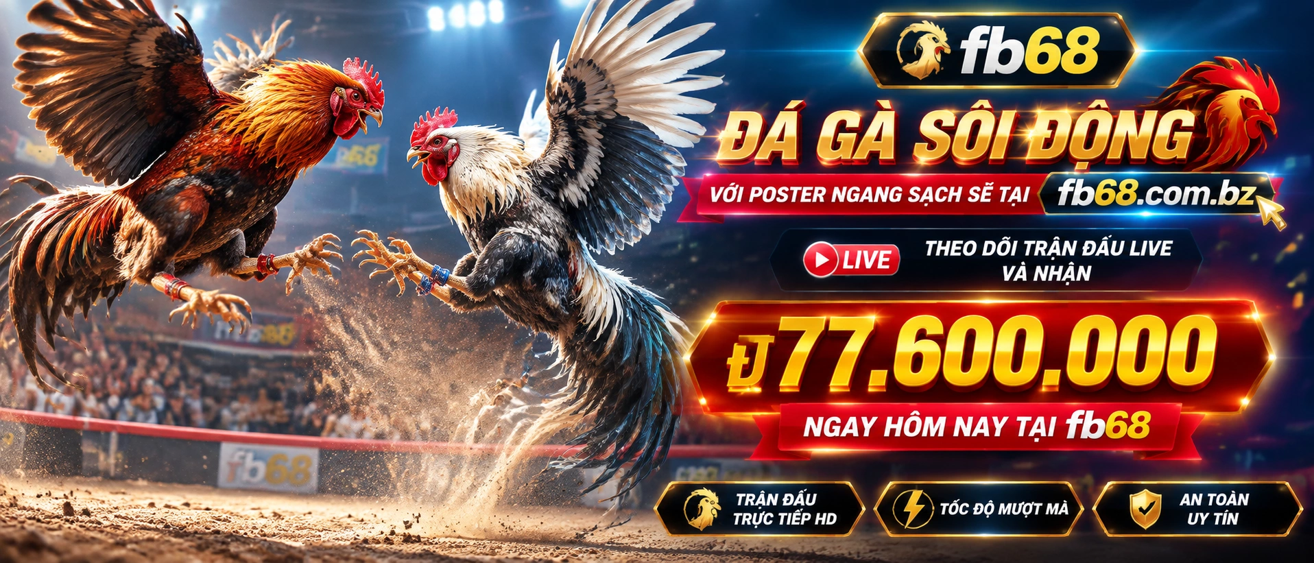 Khối nội dung Đá Gà Trực Tiếp